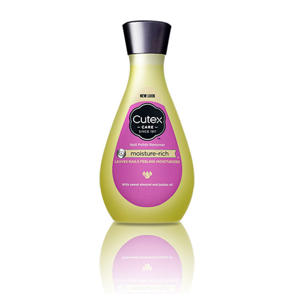 CUTEX CARE NAIL POLISH REMOVER MOISTURE-RICH 100 ML - Tre Pi Profumerie