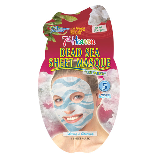MONTAGNE JEUNESSE MASCHERA DEAD SEA SHEET MASQUE - Tre Pi Profumerie