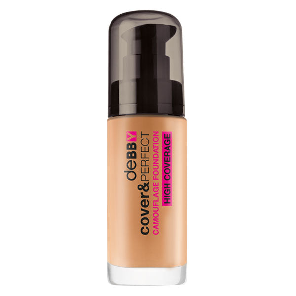 DEBBY COVER & PERFECT CAMOUFLAGE FOUNDATION HONEY 04 - Tre Pi Profumerie