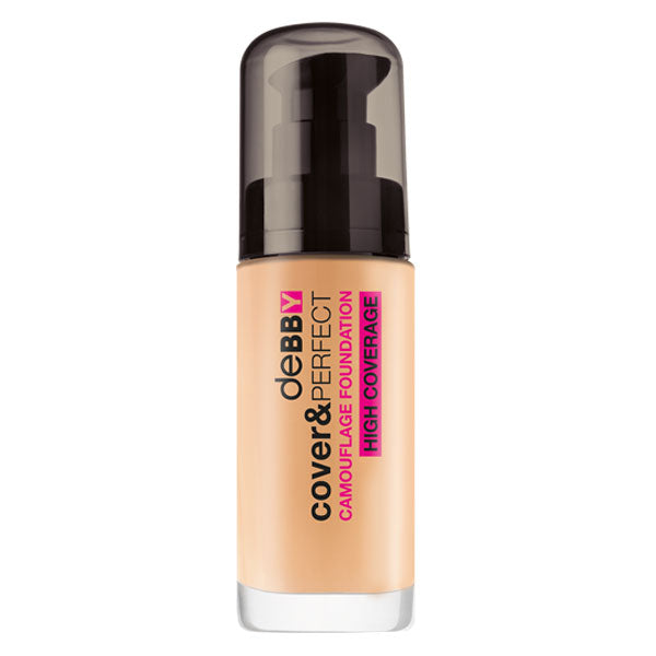 DEBBY COVER & PERFECT CAMOUFLAGE FOUNDATION IVORY 02 - Tre Pi Profumerie