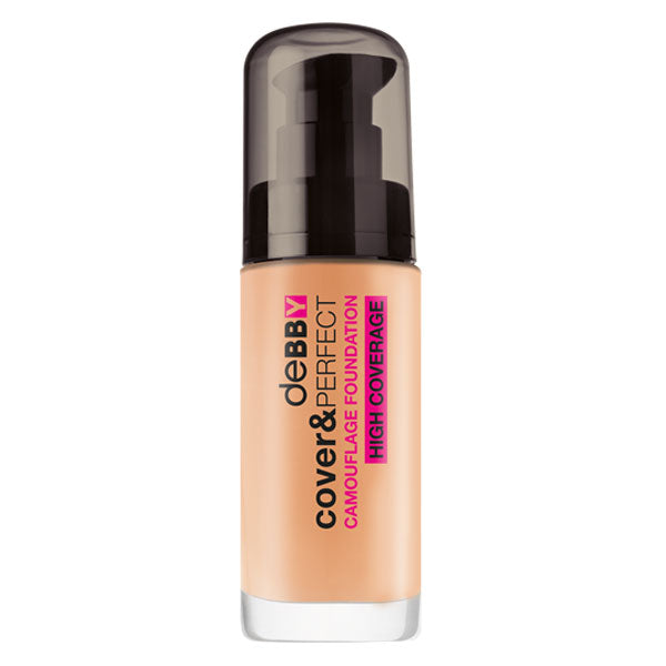 DEBBY COVER & PERFECT CAMOUFLAGE FOUNDATION NATURAL 03 - Tre Pi Profumerie