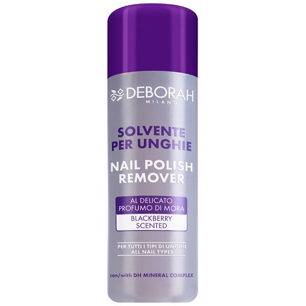 DEBORAH ACETONE SOLVENTE PER UNGHIE BLACKBERRY SCENTED 120 ML - Tre Pi Profumerie