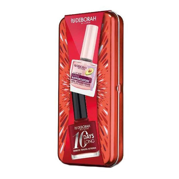 DEBORAH COFANETTO LATTASMALTO 10 + SMALTO RAFFORZATORE N 05 - Tre Pi Profumerie