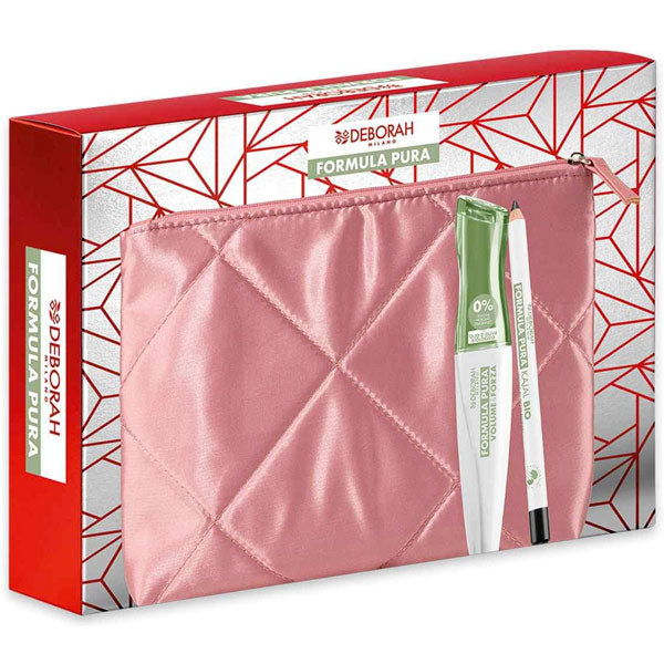 DEBORAH FORMULA PURA COFANETTO MASCARA + KAJAL BIO - Tre Pi Profumerie