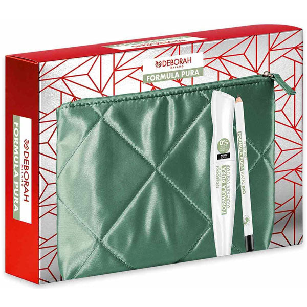 DEBORAH FORMULA PURA COFANETTO MASCARA VOLUME + KAJAL BIO - Tre Pi Profumerie