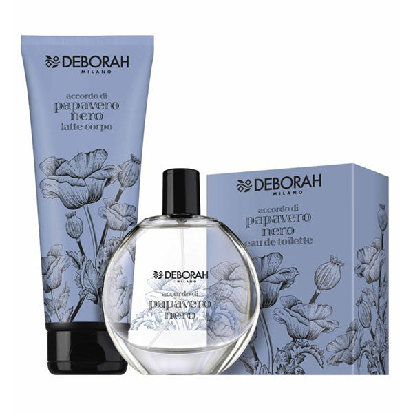 DEBORAH ACCORDO DI PAPAVERO NERO COFANETTO 2019 - Tre Pi Profumerie