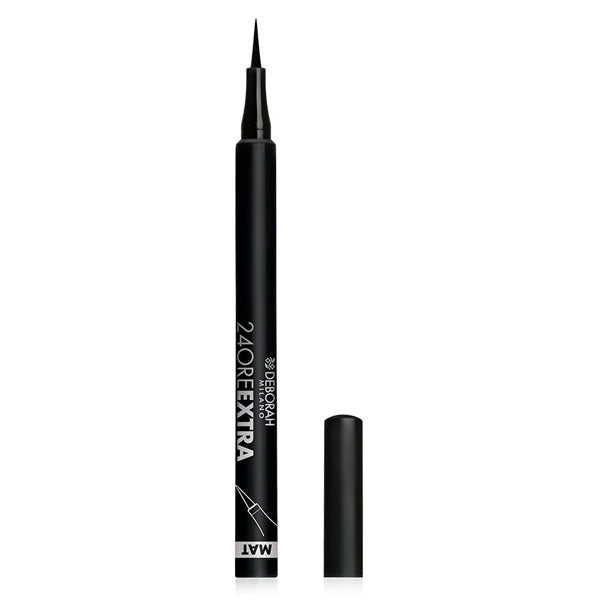 DEBORAH PEN 24 ORE EXTRA MATT EYELINER BLACK - Tre Pi Profumerie