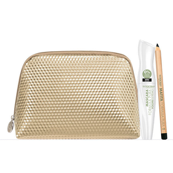DEBORAH FORMULA PURA COFANETTO POCHETTE + MASCARA 02 2019 MINI - Tre Pi Profumerie