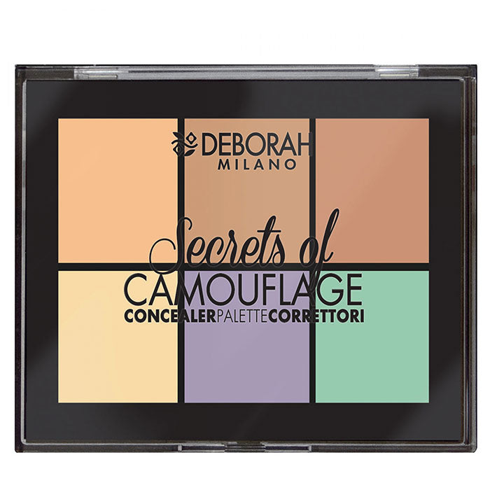 DEBORAH SECRETS OF CAMOUFLAGE CONCEALER PALETTE CORRETTORI - Tre Pi Profumerie