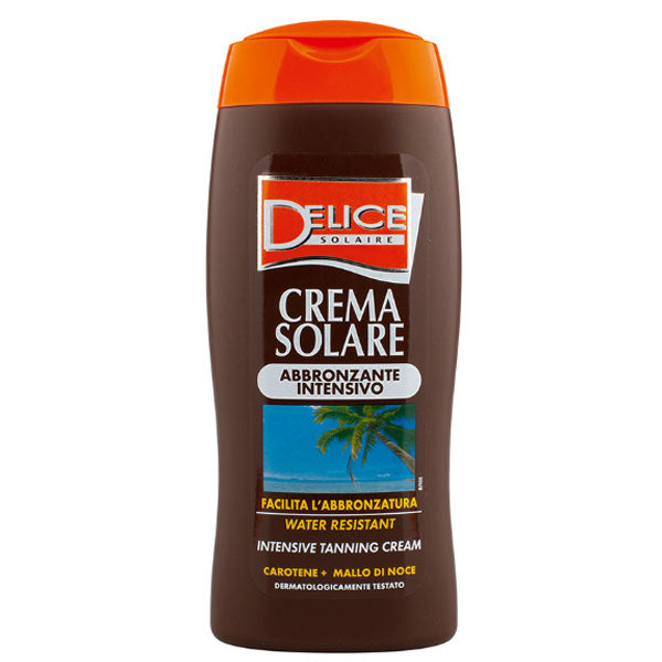 DELICE CREMA SOLARE ABBRONZANTE INTENSIVO 250 ML - Tre Pi Profumerie