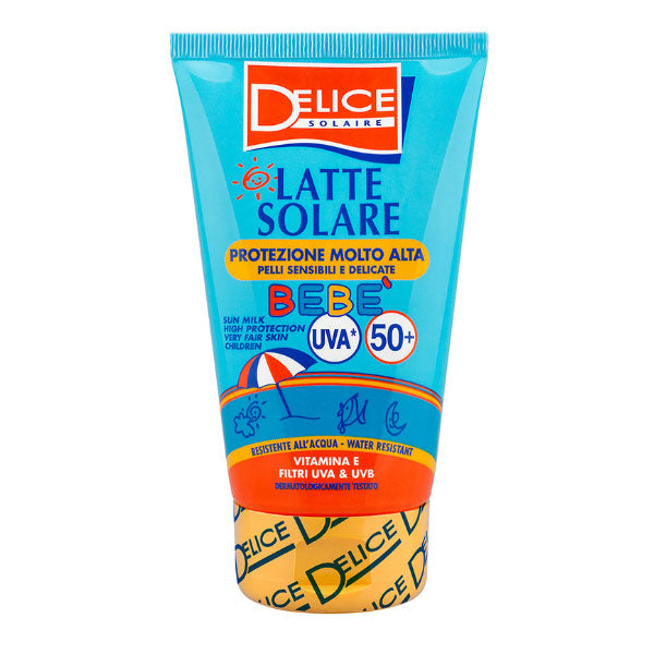 DELICE LATTE SOLARE UVABEBE' SPF50+ 100 ML - Tre Pi Profumerie