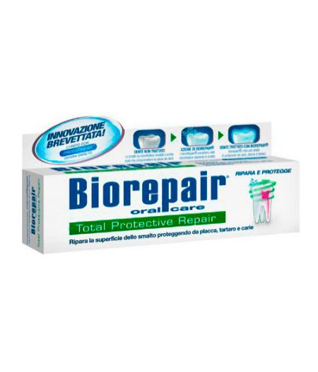 BIOREPAIR DENTIFRICIO PROTEZIONE TOTAL 75 ML - Tre Pi Profumerie