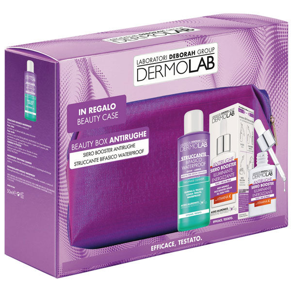 DERMOLAB BEAUTY BOX ANTIRUGHE SIERO BOOSTER + STRUCCANTE - Tre Pi Profumerie