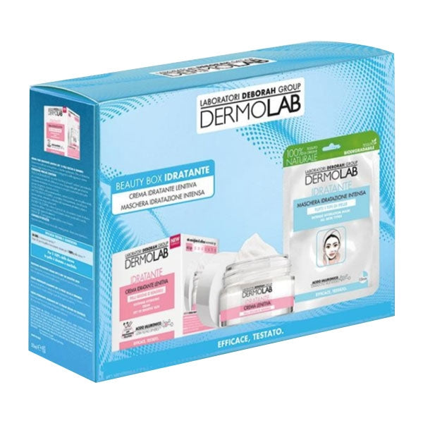 DERMOLAB COFANETTO REGALO BEAUTY BOX IDRATANTE CREMA + MASCHERA - Tre Pi Profumerie