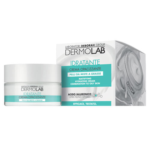 DERMOLAB CREMA IDRATANTE OPACIZZANTE PELLI DA MISTE A GRASSE 50 - Tre Pi Profumerie