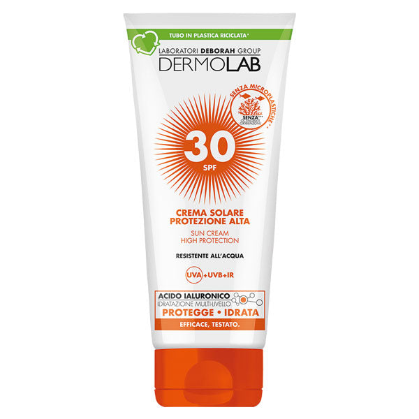 DERMOLAB CREMA SOLARE PROTEZIONE ALTA TUBO SPF 30 200 ML - Tre Pi Profumerie