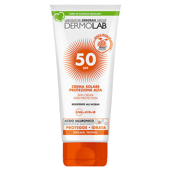 DERMOLAB CREMA SOLARE PROTEZIONE ALTA TUBO SPF50 200 ML - Tre Pi Profumerie
