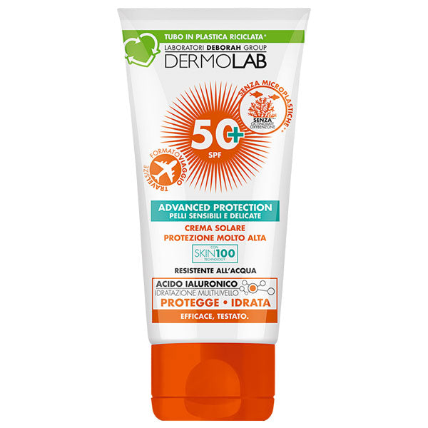 DERMOLAB CREMA SOLARE PROTEZIONE MOLTO ALTA SPF 50+ 50 ML - Tre Pi Profumerie