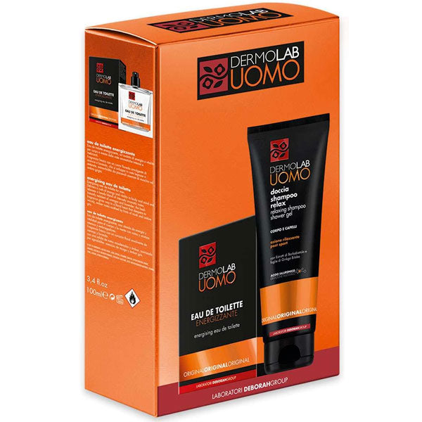 DERMOLAB UOMO COFANETTOEAU DE TOILETTE + DOCCIA SHAMPOO RELAX - Tre Pi Profumerie