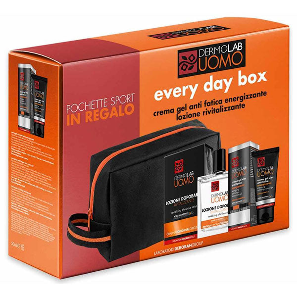 DERMOLAB UOMO ENERGY BOX CREMA GEL + LOZIONE RIVITALIZZANTE - Tre Pi Profumerie