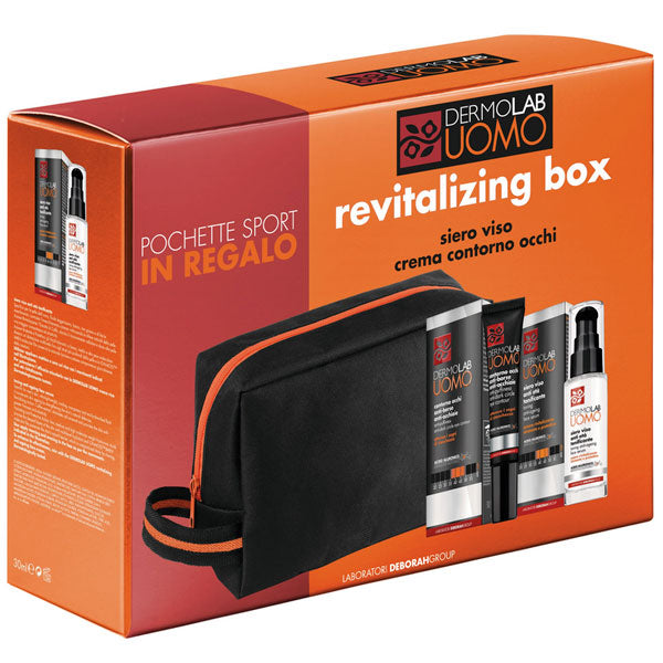 DERMOLAB UOMO REVITALIZING BOX SIERO VISO + CREMA CONTORNO OCCHI - Tre Pi Profumerie
