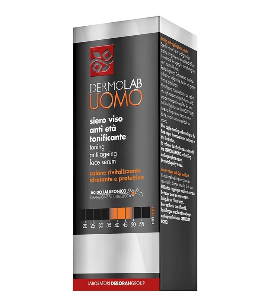 DERMOLAB UOMO SIERO VISO TONIFICANTE 30 ML