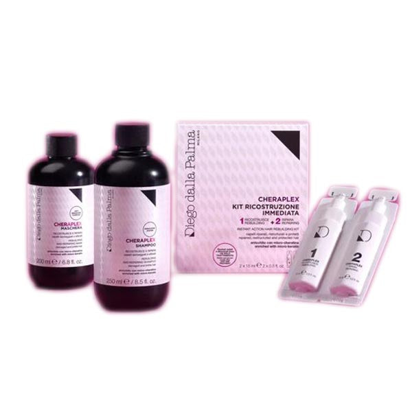 DIEGO DALLA PALMA CHERAPLEX KIT RICOSTRUZIONE CAPELLI 2X15 ML - Tre Pi Profumerie