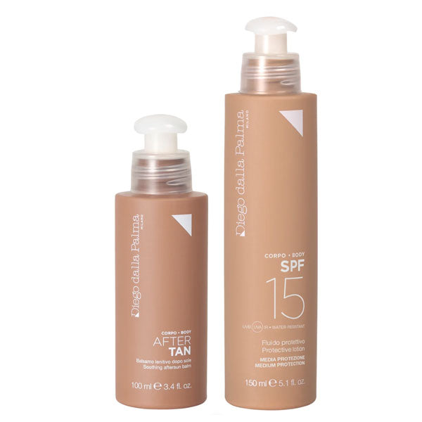 DIEGO DALLA PALMA SUN COFANETTO CORPO SPF15 150 ML + 100 ML - Tre Pi Profumerie