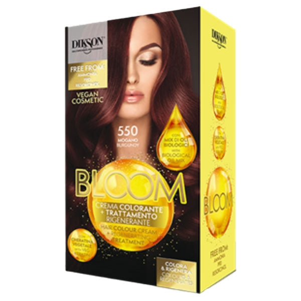 DIKSON BLOOM CREMA COLORANTE MOGANO 550 - Tre Pi Profumerie
