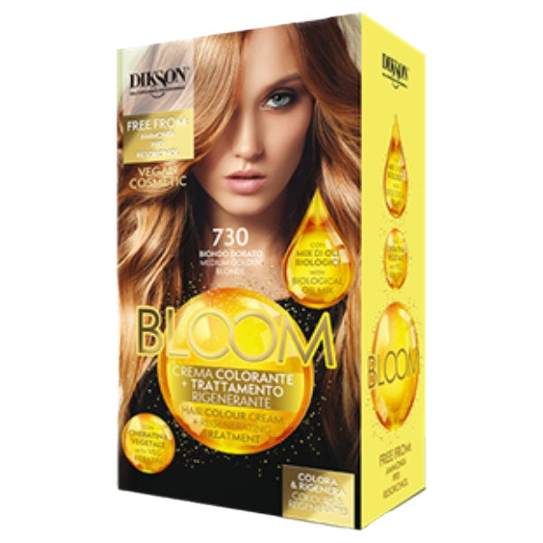 DIKSON BLOOM CREMA COLORANTE BIONDO DORATO 730 - Tre Pi Profumerie