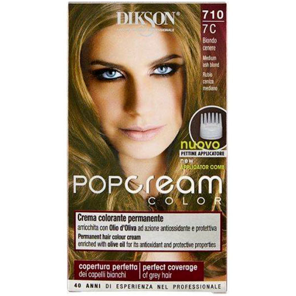 DIKSON POP SHAMPOO COLORANTE BIONDO CENERE 7C - Tre Pi Profumerie