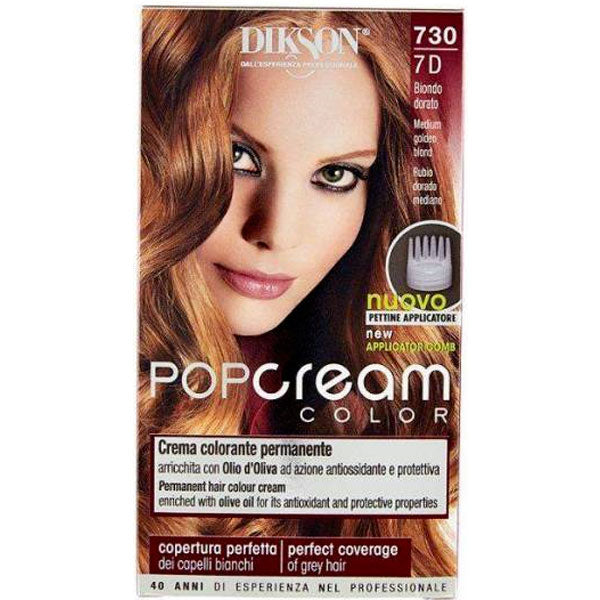 DIKSON POP SHAMPOO COLORANTE BIONDO DORATO 7D - Tre Pi Profumerie