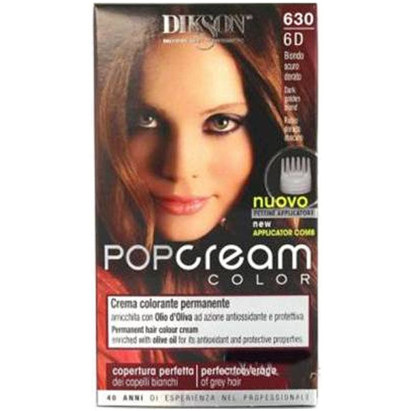 DIKSON POP SHAMPOO COLORANTE BIONDO SCURO DORATO 6D - Tre Pi Profumerie