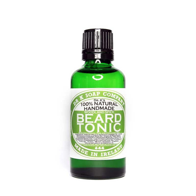 DR K SOAP COMPANY BEARDTONIC WOODLAND SPICE 50 ML - Tre Pi Profumerie