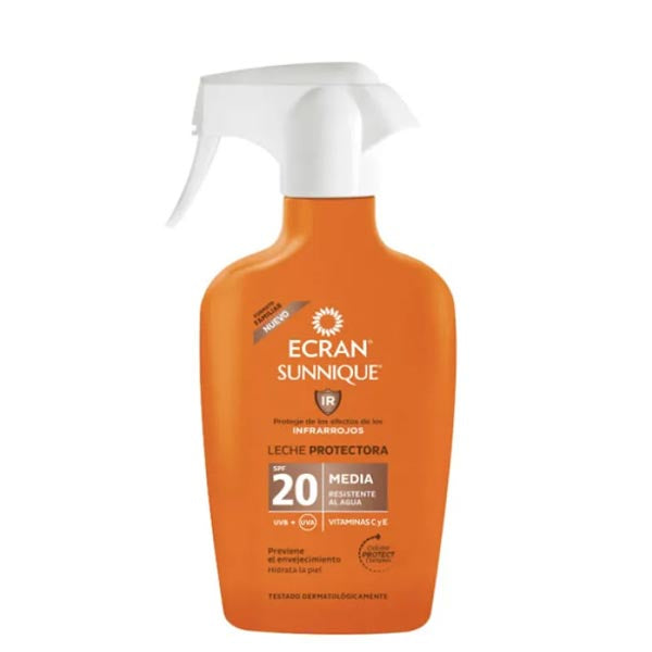 ECRAN SUN CARE LATTE SOLARE PROTETTIVO SPF 20 SPRAY 300 ML - Tre Pi Profumerie
