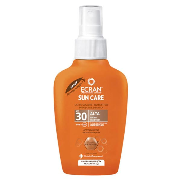 ECRAN SUN CARE LATTE SOLARE PROTETTIVO SPF 30 SPRAY 100 ML - Tre Pi Profumerie
