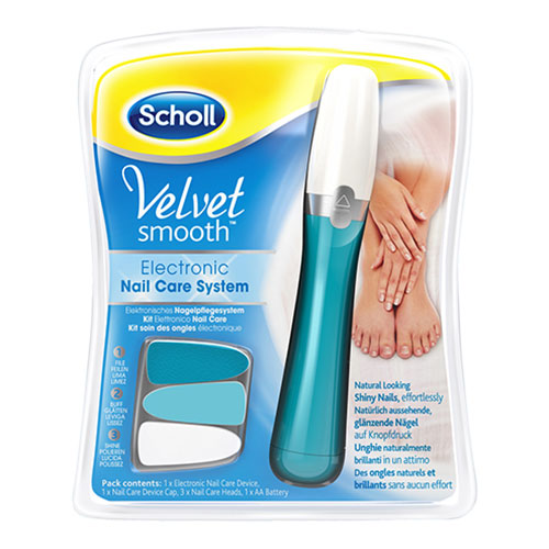 PEDOREX SCHOLL VELVET SMOOTH ELETRONIC NAIL CARE SYSTEM - Tre Pi Profumerie