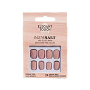ELEGANT TOUCH INSTANAILS BAD N BARE 24 SQUOVAL NAILS PRE GLUED - Tre Pi Profumerie