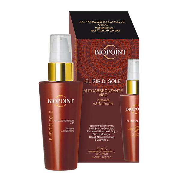 BIOPOINT ELISIR DI SOLEAUTOABBRONZANTE VISO 50 ML - Tre Pi Profumerie