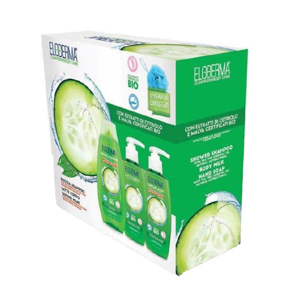 ELODERMA COFANETTO REGALO CETRIOLO E MALVA - Tre Pi Profumerie