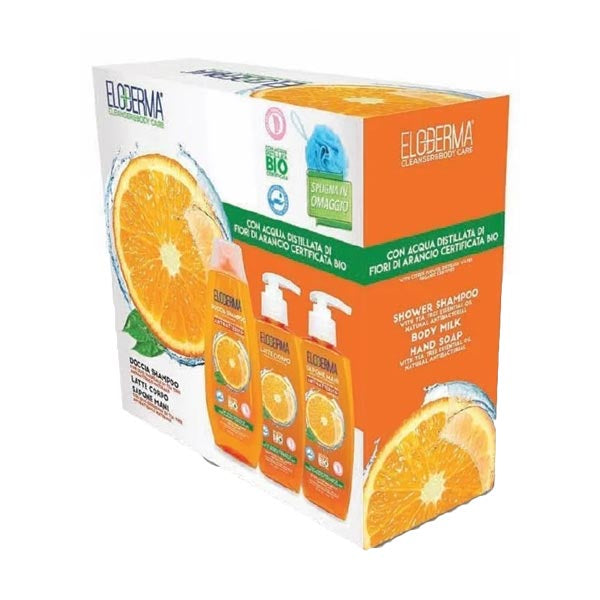 ELODERMA COFANETTO REGALO FIORI DI ARANCIO - Tre Pi Profumerie