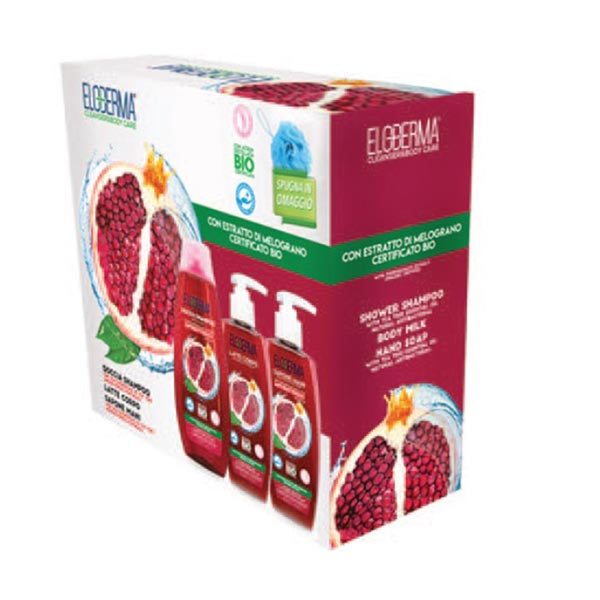 ELODERMA COFANETTO REGALO MELOGRANO - Tre Pi Profumerie