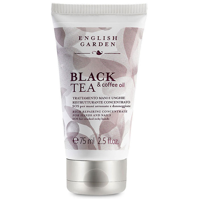 ENGLISH GARDEN BLACK TEA & COFFEE OIL CREMA MANI 75 ML - Tre Pi Profumerie