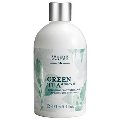 ENGLISH GARDEN GREEN TEA & CHERRY OIL BAGNODOCCIA 300 ML - Tre Pi Profumerie