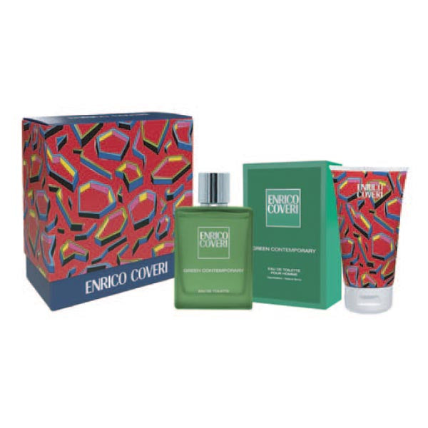 ENRICO COVERI GREEN CONTEMPORARY COFANETTO EDT 100 + DOCCIA - Tre Pi Profumerie
