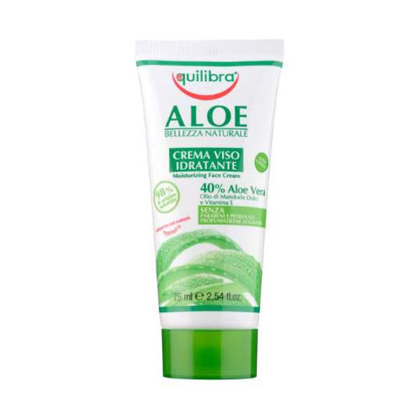 EQUILIBRA ALOE CREMA VISO 75 ML - Tre Pi Profumerie