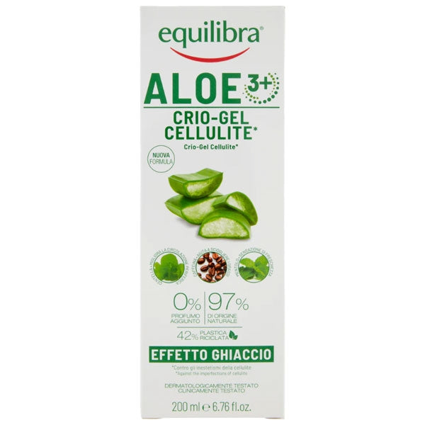 EQUILIBRA ALOE CRIO-GELCELLULITE EFFETTO GHIACCIO 200 ML - Tre Pi Profumerie