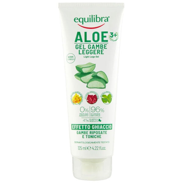 EQUILIBRA ALOE GEL GAMBE LEGGERE EFFETTO GHIACCIO 125 ML - Tre Pi Profumerie