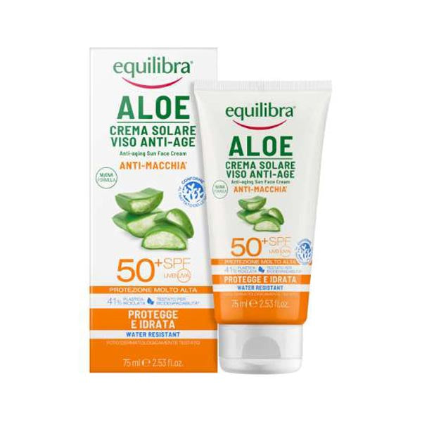 EQUILIBRA SOLARE CREMA VISO SPF 50+ 75 ML - Tre Pi Profumerie