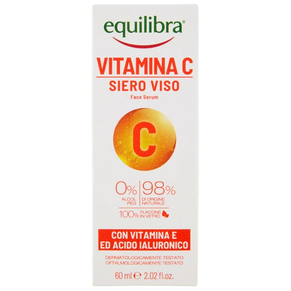 EQUILIBRA VITAMINA C SIERO VISO ACIDO IALURONICO 60 ML - Tre Pi Profumerie